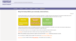Desktop Screenshot of consortiumformedialiteracy.org